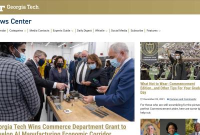 Georgia Tech News Website